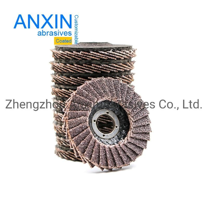 Mini Flap Disc with 10mm Hole Fiberglass Back