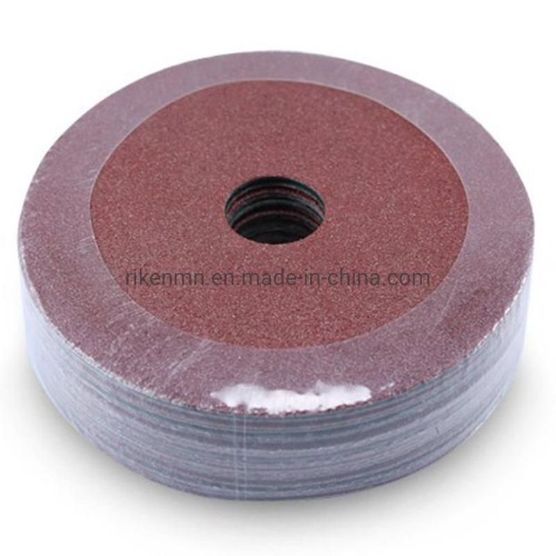 Aluminum Oxide Resin Flap Wheel Fiber Discs for Metal Polishing