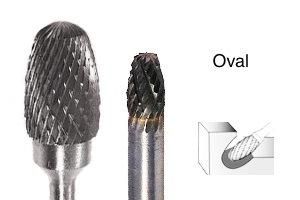 PVD  power tools  for Weld Removal carbide rotary