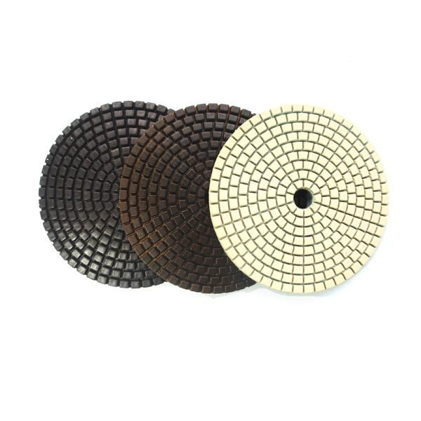 3-Step Polishing Pads for Glass, Stone