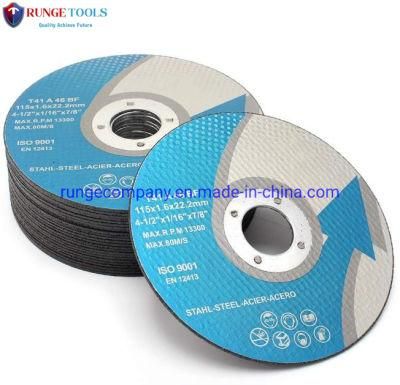 4.5inch Abrasive Aluminum Oxide Cutting Wheel Inox Stainless Fast Cutting Disc for Angle Grinder Power Tools