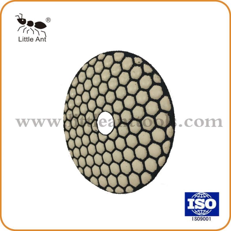 4 Inch Dry Flexible Diamond Polishing Pad for Granite