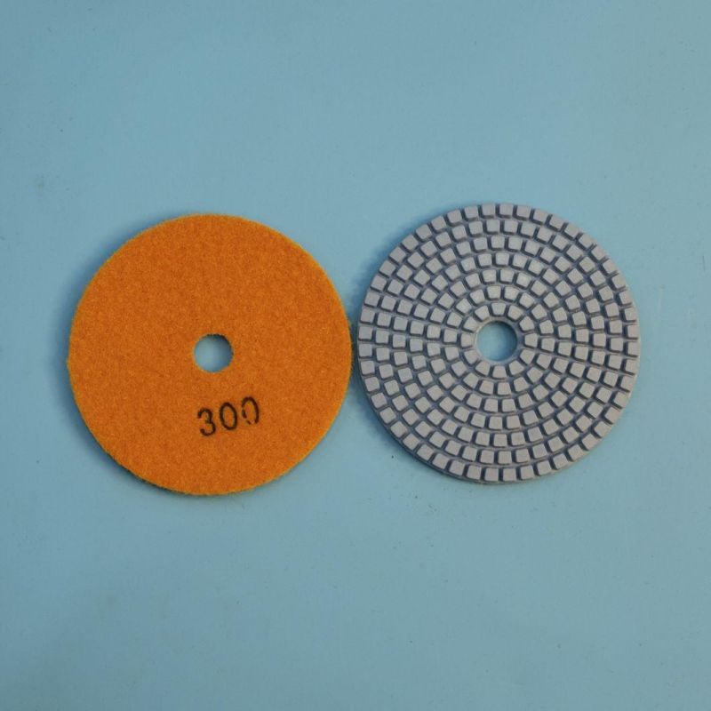 New 125mm High Efficiency Abrasive Polishing Pad for Stone