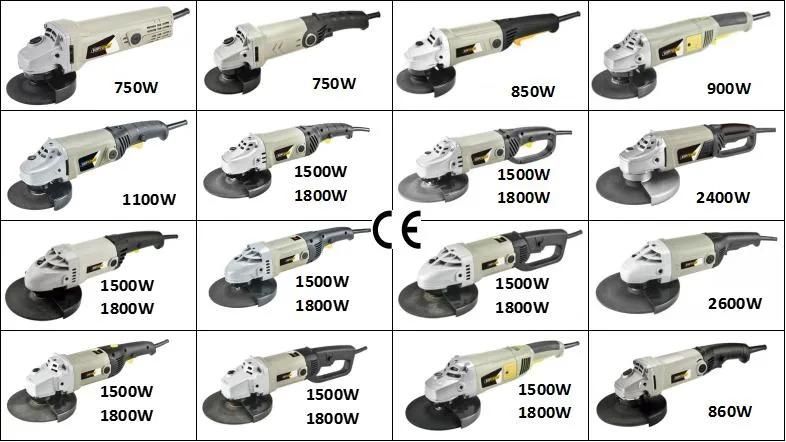 750W/900W 100mm 115mm 125mm Professional Angle Grinder T1001