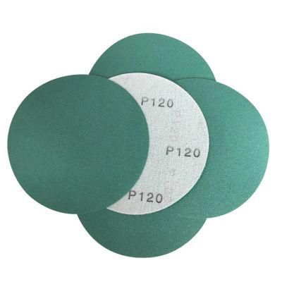 Green 120 Grit Coarse Hook and Loop Grinding Disc Factory