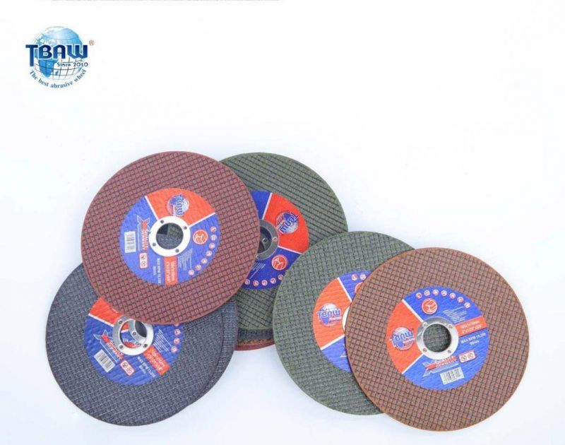 China Factory 100X3X16mm Disco De Corte Depressed Centre Grinding Wheel for Stainless Steel