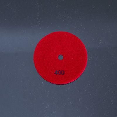Qifeng Power Tool 7-Step 4&quot; Diamond Resin Bond Dry Polishing Pads for Granite&Marble