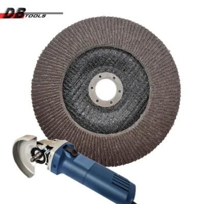 6&quot; 150mm Flap Disc Wheel Grinding Pad 22mm Hole Calcine Alumina Oxide for Angle Grinder