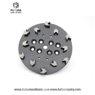 10 Inch Diamond Concrete Grinding Plate