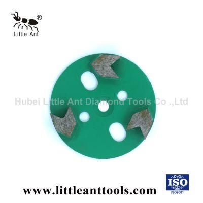 Dry &amp; Wet Diamond Concrete Floor Grinding Plate