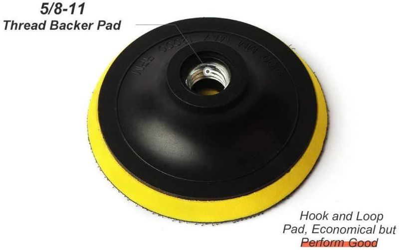 Lot Fancy Hook and Loop Backing Pad Orbit Sander Pad Air Random Orbital Sander/Polisher Backing Pad