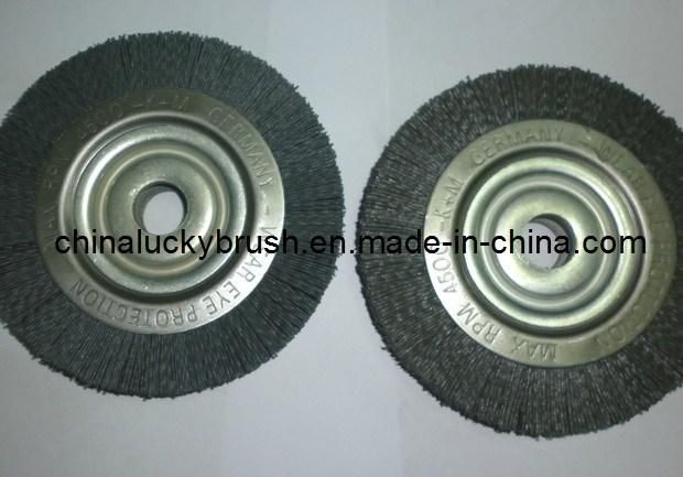 150mm Nylon Abrasive Round Wheel Brush (YY-268)