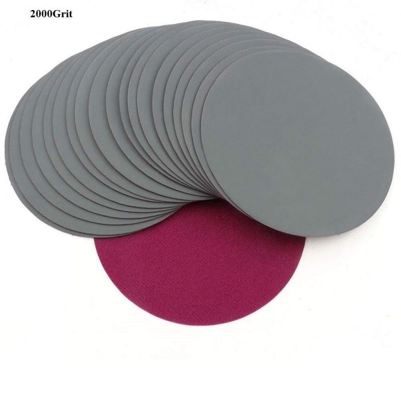 Sanding Discs 6 Inch Wet Dry Silicon Carbide Sandpaper