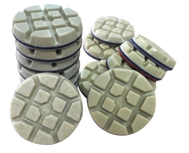 New Hybrid 3inch Flexible Diamond Dry Concrete Polishing Pads for Floor