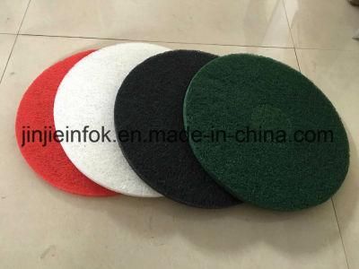 Black Nylon Polyeser Polishing Floor Pads with Nylon Rebound