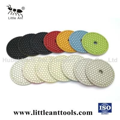 Hand Polishing Pad Hexagon Grinding Pad for Marble, Granite, Concrete
