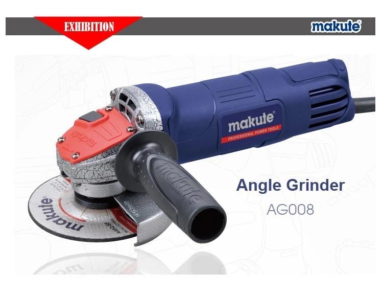 680W 11000r/Min Indurstrial Grade Angle Grinder with 115mm Disc (AG008)