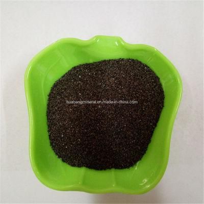 Black Fused Alumina Black Corundum Black Aluminum Oxide with Wholesale Price