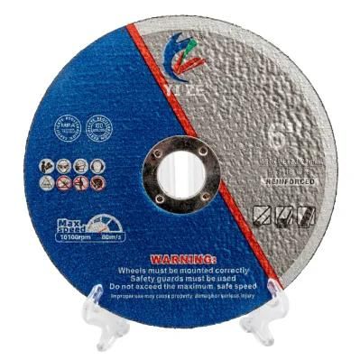 6 Inch Abrasive Resin Tool Cutting Disc for Iron Inox Steel Stainless Steel