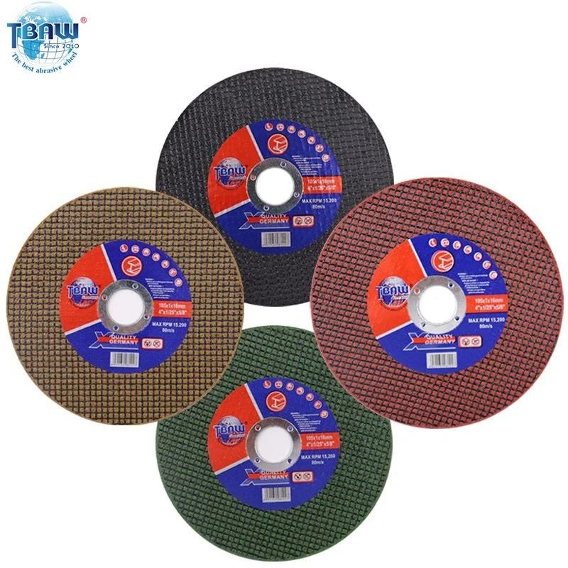 Disco De Corte China Supplier Wholesale Small 105mm Fiber Ss Cutting Disc for Alloy Steel