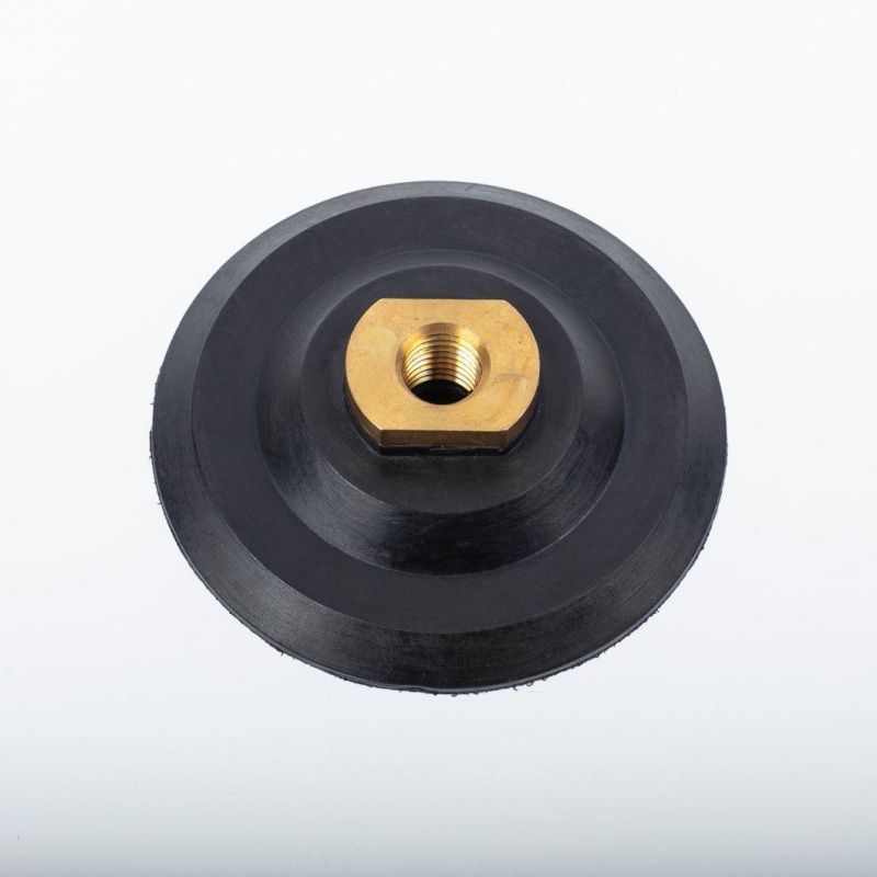 Qifeng Manufacturer Power Tools Diamond Tools Turn Line Polishing Backer Pads for Angle Grinder