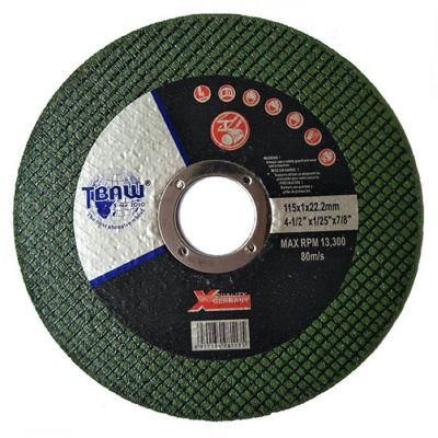 China Suppliers Hot Sell 4.5&prime;&prime; Disco De Corte 115mm Cutting Disc Thin Cut off Wheel 1mm for Metal and Inox Cutting