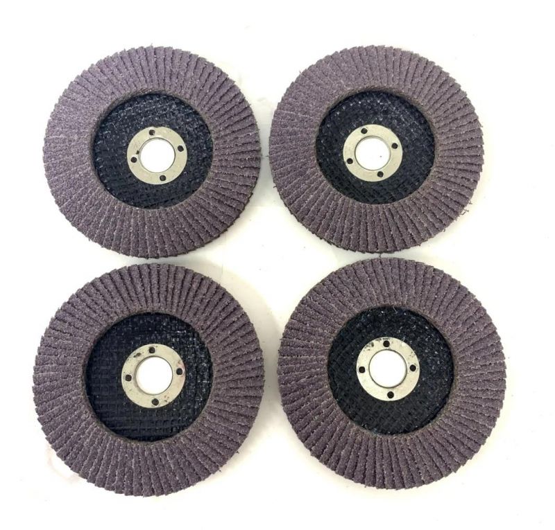 New Purple Ceramic Grain Abrasive Sanding Flap Disc with High Quality for Polishing Metal Wood Alloy Stainless Steel Iron as Grinding Tooling