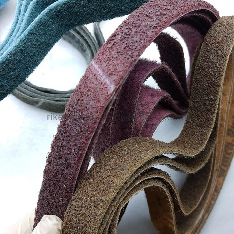 330*10mm Flax Sanding Cloth Belt Roll Very Coarse to Fine Nylon Fiber Abrasive Belt Sanding Bands