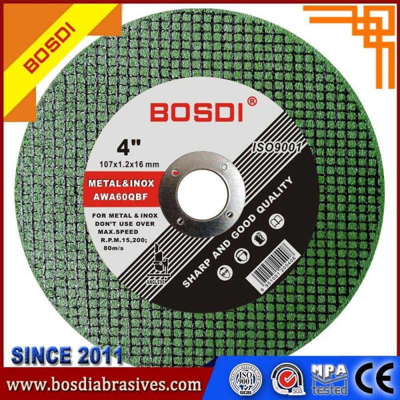 107X1.2X16mm Single Net Yuri and Xtra Power Quality Super Thin Cutting Wheels and Cutting Disc to Cut Stainless Steel and Metal, Cutting Wheel for Inox