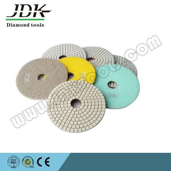 100mm Diamond Flexible Polishing Pads for Marble/Granite Grinding