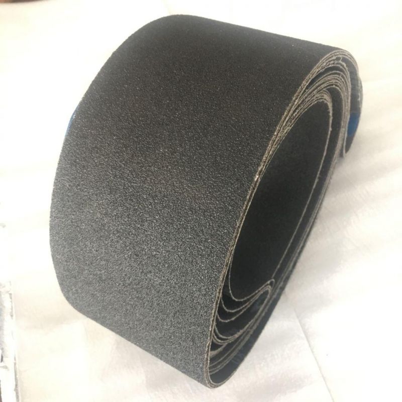 High Quality Wear-Resisting 60# Silicon Carbide Sanding Belt for Grinding Stainless Steel and Metal