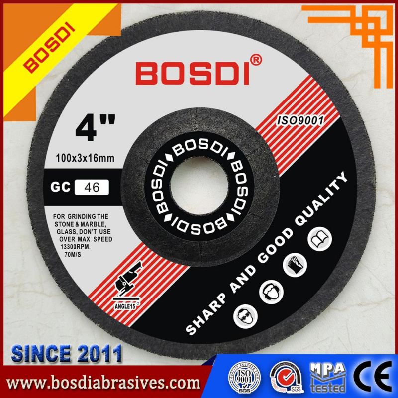 Gc120# Depressed Center Grinding Wheel for Stone, Marble, Indian Red, South African Black and So on, Qualiyt Like Yuri and Xtra Power Quality Wheel