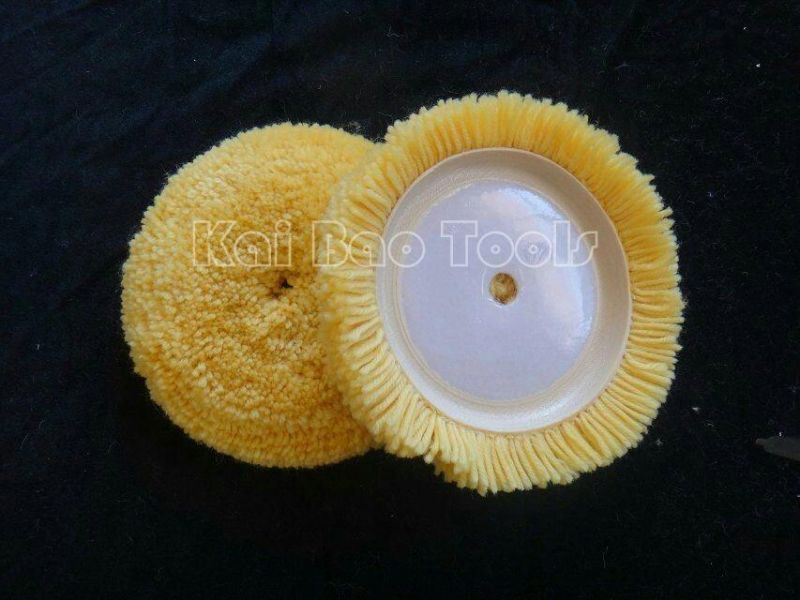 8inch Single Sided Wool Pad with Center Hole