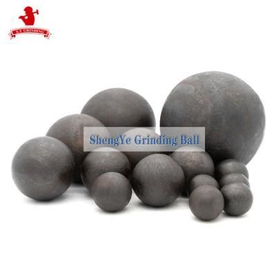 Shengye Supply Unbreakable Rolling Grinding Iron Ball for Ball Mill Sag Mill