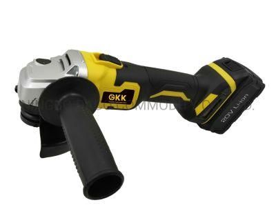 Hot Sale 20V Lithium Brushless Angle Grinder Cordless Tool Power Tool (2.0/4.0/6.0ah)