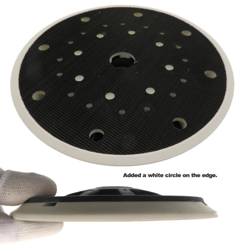 6 Inch 150mm Multi-Hole Hook and Loop Backup Sanding Pad Sander Backing Pad for Sander Power Tools Accessories