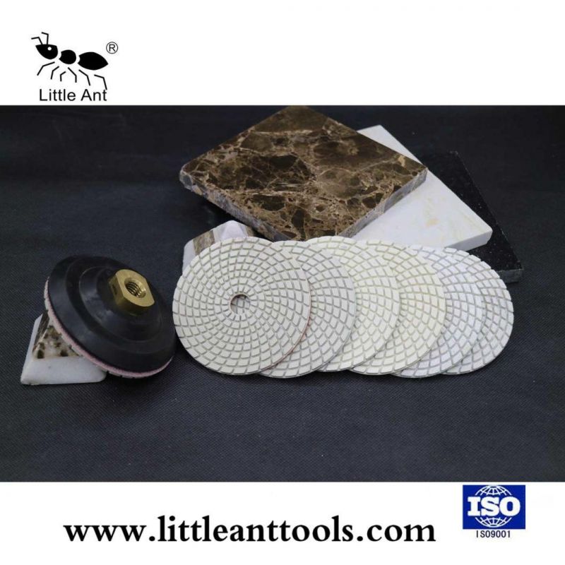 100mm Wet Polishing Pads for Marble