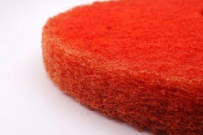 Nylon Sponge Scouring Pad Colorful Red Black Floor Pad