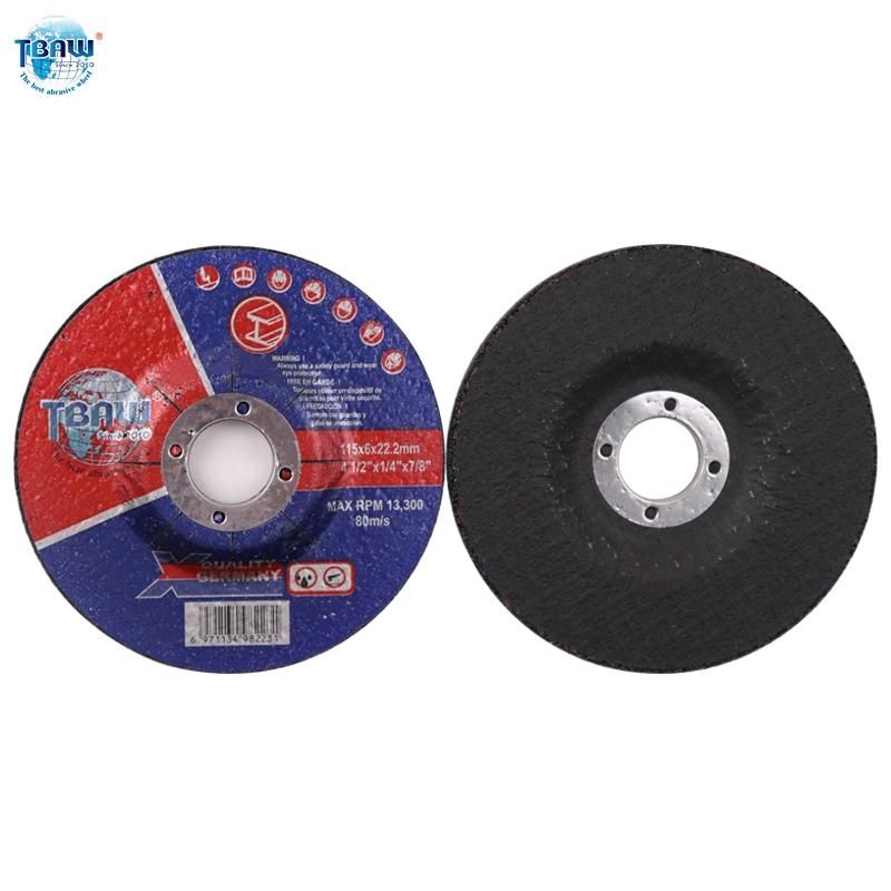 115X6X22 4-1/2 Inch 115X6X22 Resin Bond Grinding Wheel for Stainless Steel Best Quality Cutting Grinding Wheel Making Machine Abrasive Cutting Grinding Disc