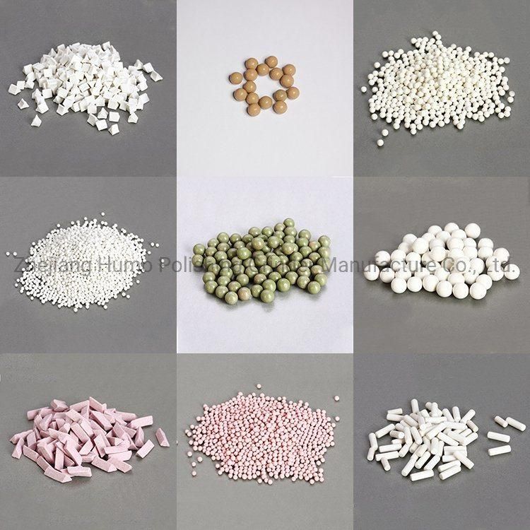 3p Random Shape Shapeless Granule Porcelain Polishing Media Abrasive Media Tumbling Media