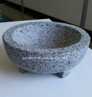 Granite Stone Molcajete Bowl Factory From China