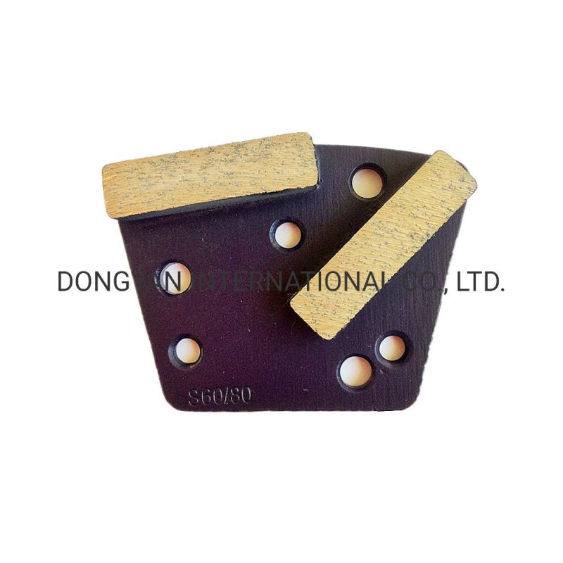 Diamond Grinding Shoe Wheel Plates for Concrete Floor