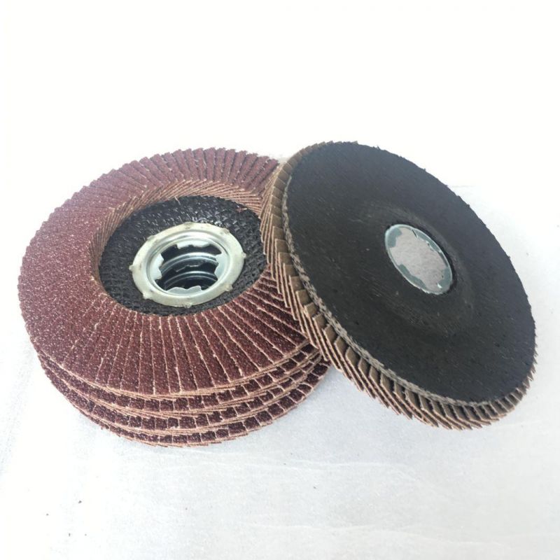 High Quality X Lock 125mm Aluminium Oxide Flap Disc for Grinding Stainless Steel and Metal