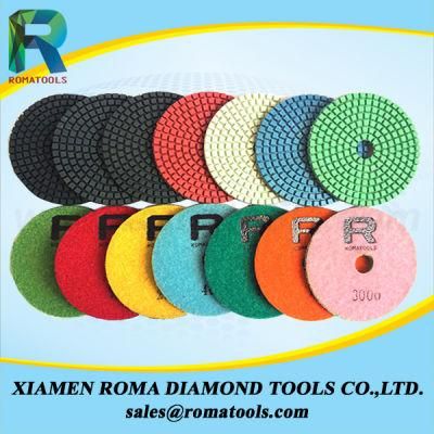 Romatools 1000# Diamond Polishing Pads Wet Use