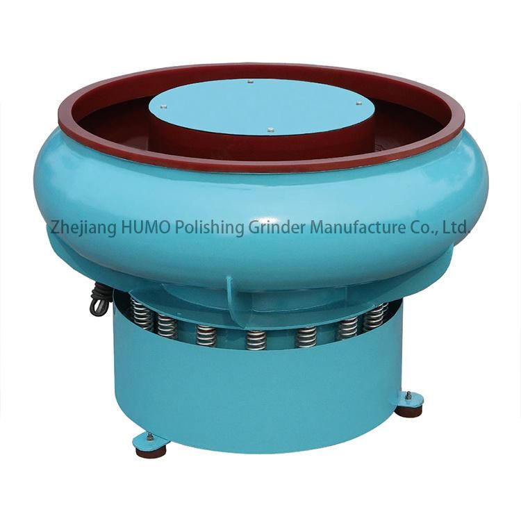 Vibratory Finishing Machine with Curved Wall Bowl Vibratory Polishing Machine 300L