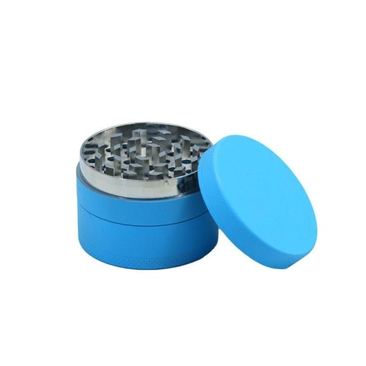 4 Layers Zinc Alloy Luminous Tabacco Grinder Fluorescence Herb Crusher