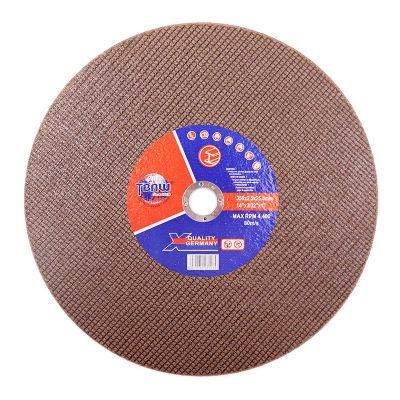 350mm Big Size Aluminum Oxide Abrasives Diamond Grinding Wheel or Polishing &amp; Cutting Flat Discs