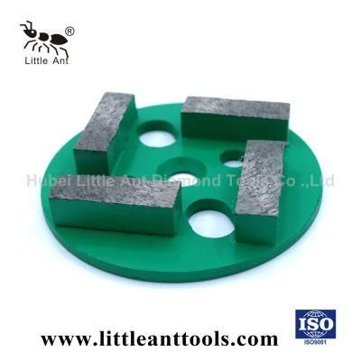 Reforced Concrete Grinding Block (100 mm Round four teeth)