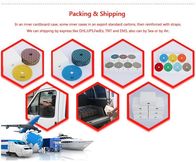 3-5" Dry Polishing Pads