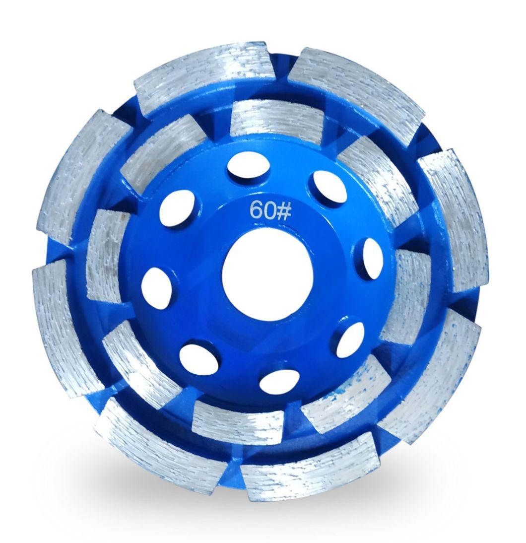 7" Concrete Turbo Diamond Grinding Cup Wheel for Angle Grinder